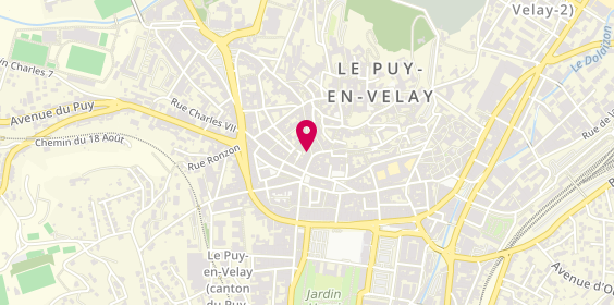 Plan de Aznar Steve, 1 Rue Raphaël, 43000 Le Puy-en-Velay