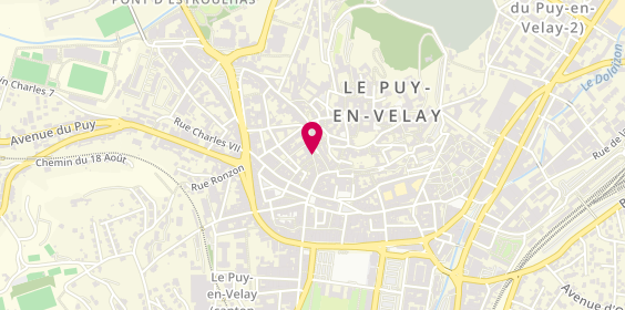 Plan de Aznar André, 23 Rue Raphaël, 43000 Le Puy-en-Velay
