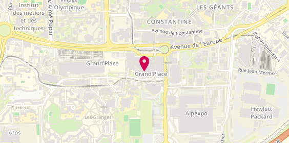 Plan de Claire's Accessoires, 55 Grand Place C.C, 38100 Grenoble