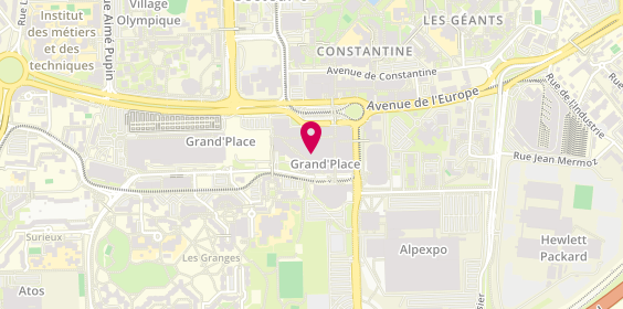 Plan de Agatha, Centre Commercial Grand Place 55 Grand Place, 38100 Grenoble