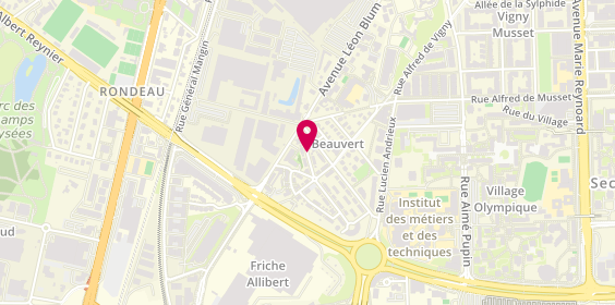 Plan de Histoire d'Or, Avenue de Chartreuse 55 Grand Place, 38100 Grenoble