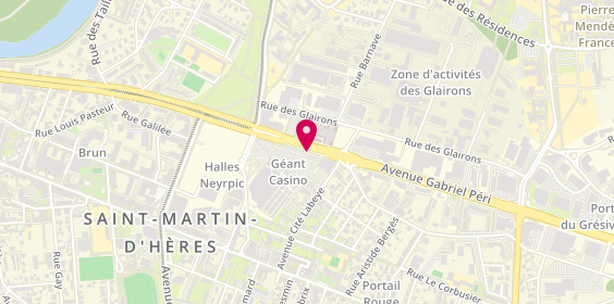Plan de Bijouterie Orland, 76 Avenue Gabriel Péri, 38400 Saint-Martin-d'Hères