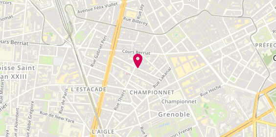 Plan de L'Art du Bijou, 23 Rue Génissieu, 38000 Grenoble