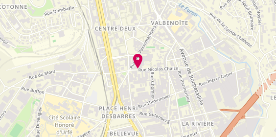 Plan de Pil'Vite, 13 Rue Nicolas Chaize, 42100 Saint-Étienne