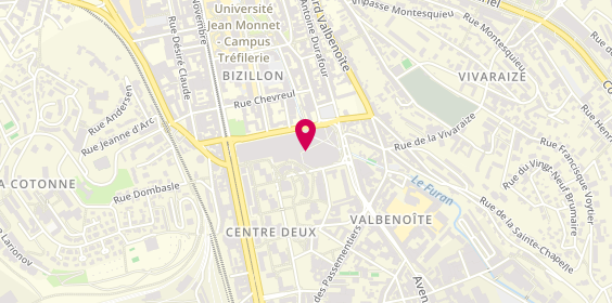 Plan de Cleopatre, Ens Ccila Centre 2 1 Rue Docteurs Charcot, 42100 Saint-Étienne