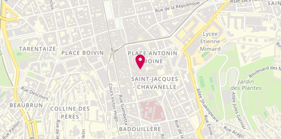 Plan de Gudule, 43 Rue des Martyrs de Vingré, 42000 Saint-Étienne