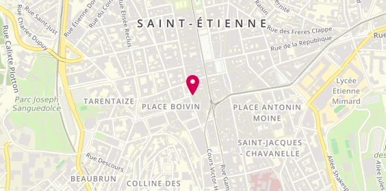 Plan de AYVADIAN Serge, 9 Rue Sainte Catherine, 42000 Saint-Étienne