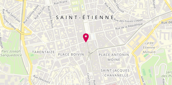 Plan de Histoire d'Or, 8 Rue Général Foy, 42000 Saint-Étienne
