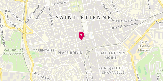 Plan de Gem - l'Or, 2 Rue Georges Teissier, 42000 Saint-Étienne