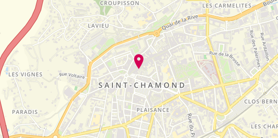 Plan de Au Carillon, 89 Rue de la République, 42400 Saint-Chamond