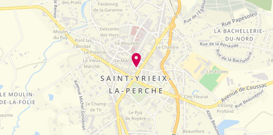 Plan de Bijouterie Peirier, 5 Rue du Marché, 87500 Saint-Yrieix-la-Perche