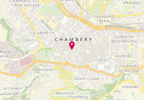 Plan de Histoire d'Or, 183 place Saint-Léger, 73000 Chambéry