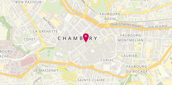 Plan de Bijouterie Impulsion, 9 Rue de Boigne, 73000 Chambéry