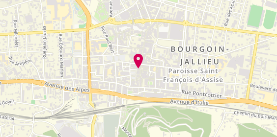 Plan de Bijou Brigitte, 11 Rue de la Liberté, 38300 Bourgoin-Jallieu