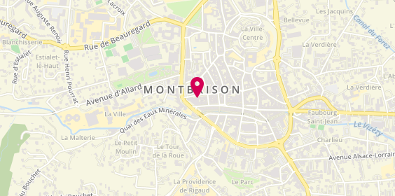 Plan de Le Mouvement, 6 place Grenette, 42600 Montbrison