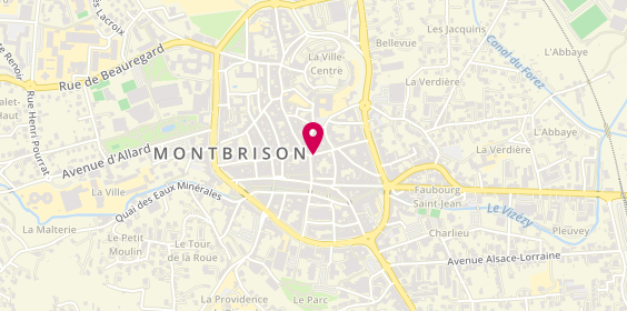 Plan de Brin de Cuivre Montbrison, 2 Rue Francisque Reymond, 42600 Montbrison