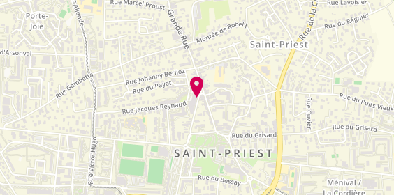 Plan de Bijouterie de Matos d'Or et d'Argent, 23 Boulevard François Reymond, 69800 Saint-Priest