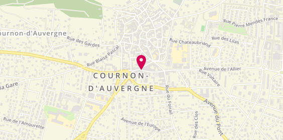 Plan de Casorran Sauvestre, 8 Rue du Commerce, 63800 Cournon-d'Auvergne