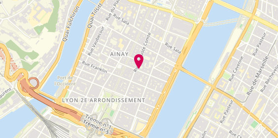 Plan de Atelier Arcus - Atelier de joaillerie, 21 Rue des Remparts d'Ainay, 69002 Lyon