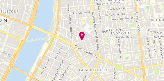 Plan de Mabrouka Bijoux, 12 Rue Paul Bert, 69003 Lyon