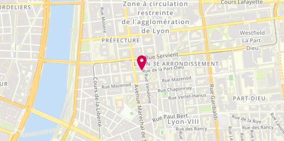Plan de Louis Pion, Galeries Lafayette Centre Commercial Part Dieu, 69003 Lyon