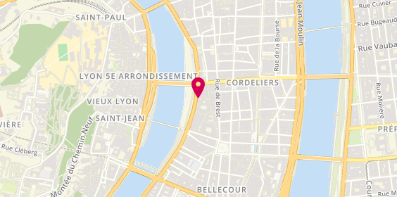 Plan de Achat d'Or Saint Antoine ; Comptoir, 26 Quai Saint-Antoine, 69002 Lyon