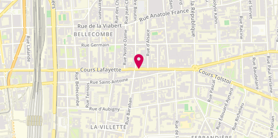 Plan de LAHTERMAN Michel, 310 Cr Lafayette, 69003 Lyon