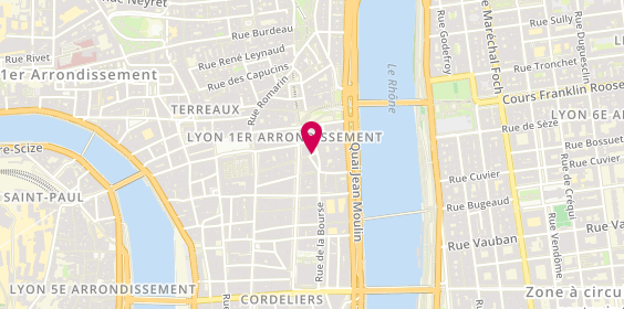 Plan de Alain Roure, 24 Rue Pizay, 69001 Lyon
