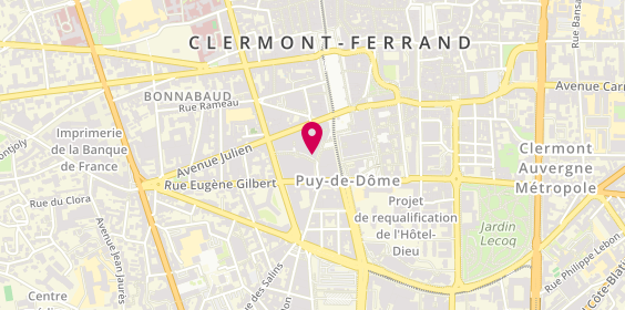 Plan de Cleor, Centre Commercial Jaude
2 Rue Giscard de la Tour Fondue, 63000 Clermont-Ferrand