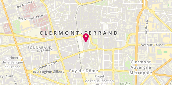 Plan de Louis Pion Clermont-Ferrand, 25 place de Jaude, 63000 Clermont-Ferrand