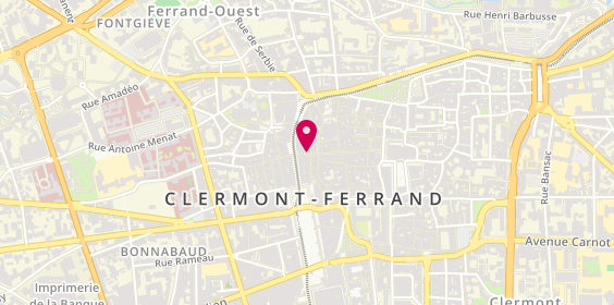 Plan de Boudol Joaillier, Bijouterie Boudol
20 Rue du 11 Novembre, 63000 Clermont-Ferrand