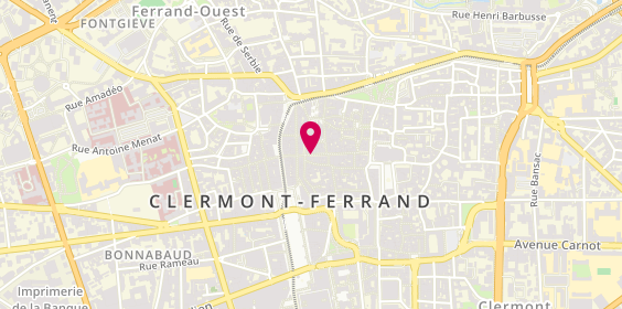 Plan de Bijouterie Fustier, 29 Rue des Gras, 63000 Clermont-Ferrand