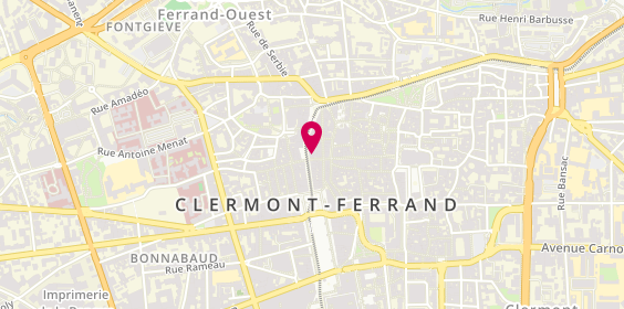 Plan de Bijouterie MATY Clermont-Ferrand, 31 avenue des États Unis, 63000 Clermont-Ferrand