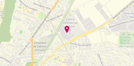 Plan de Marc Orian, Centre Commercial Auchan
10 chemin Petit, 69300 Caluire-et-Cuire
