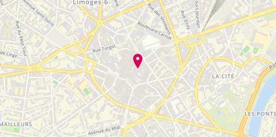 Plan de Diamanta Limoges, 12 Rue du Consulat, 87000 Limoges