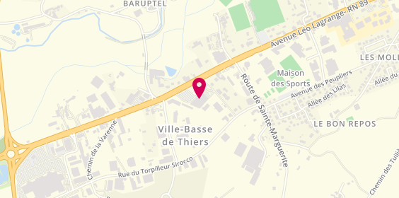 Plan de Bergeon Rémy, 22 avenue du Général de Gaulle, 63300 Thiers