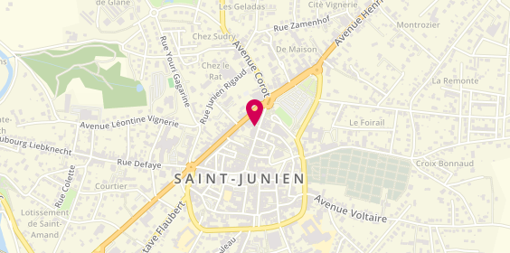 Plan de Pugellier, 31 Rue Lucien Dumas, 87200 Saint-Junien