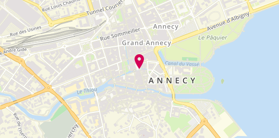 Plan de Atelier Jean-Jacques Bonnet Bijouterie B, 14 Place Notre Dame, 74000 Annecy