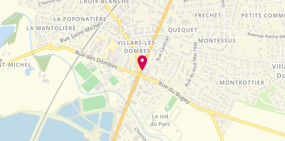 Plan de Les Tresors d'Isis, 759 avenue Charles de Gaulle, 01330 Villars-les-Dombes
