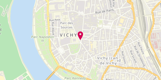 Plan de Yumiko, 1 Rue Georges Clemenceau, 03200 Vichy