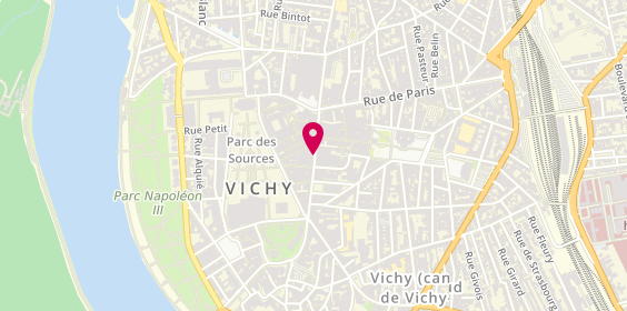 Plan de Ubrys, 19 Rue Georges Clemenceau, 03200 Vichy
