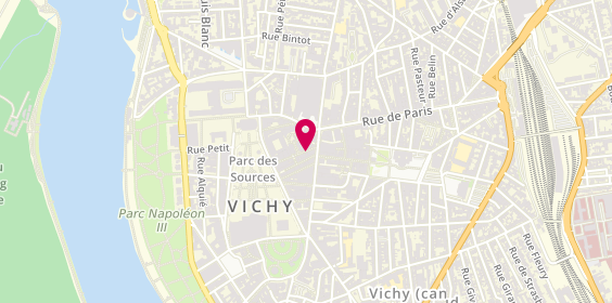 Plan de Remy Bergeon, 16 Rue Sornin, 03200 Vichy
