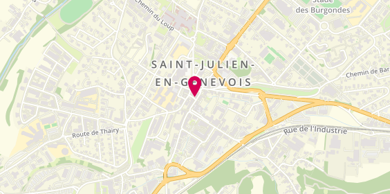 Plan de Or le Temps bijouterie, 4 Grand Rue, 74160 Saint-Julien-en-Genevois