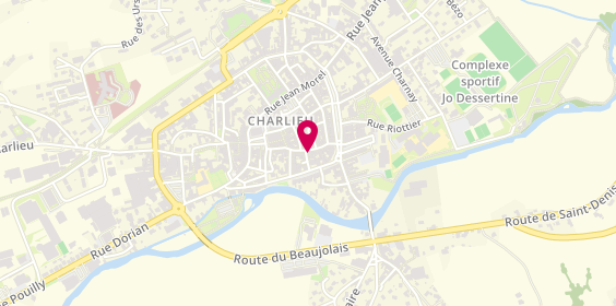 Plan de Bijouterie Gonnet, 28 Rue Chanteloup, 42190 Charlieu