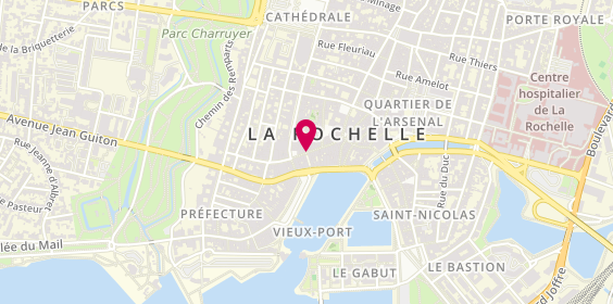 Plan de Bijouterie Alain, 35 Rue du Temple, 17000 La Rochelle