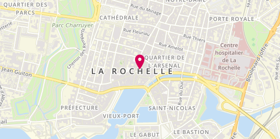 Plan de M.S.B la Rochelle, 21 Rue des Gentilshommes, 17000 La Rochelle