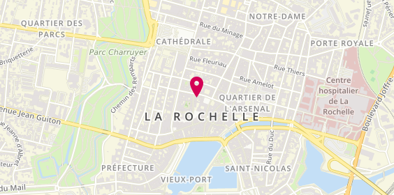 Plan de C'serti, 3 Rue des Templiers, 17000 La Rochelle