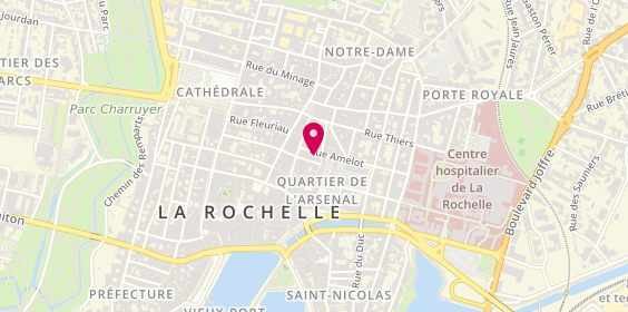 Plan de BOULINEAU Bruno, La
8 Rue Amelot, 17000 La Rochelle