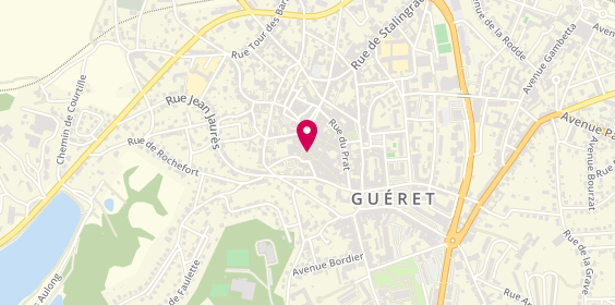 Plan de Bourjon l'Atelier Créations, 28 Grande Rue, 23000 Guéret