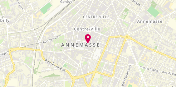 Plan de Boutique Chimères, 4 avenue Pasteur, 74100 Annemasse